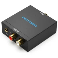 Convertidor de Audio Vention BDFB0-EU, entrada Toslink y RCA, salida 2xRCA