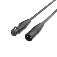 Cable XLR macho a XLR hembra con conectores REAM (Neutrik)
