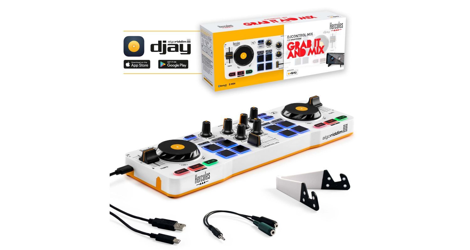 Hercules DJControl Mix Controladora DJ para Android o iOS - Imagen 2