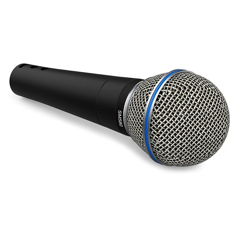 AUDIBAX SM580, micrófono vocal dinámico con bolsa y cable - Imagen 2