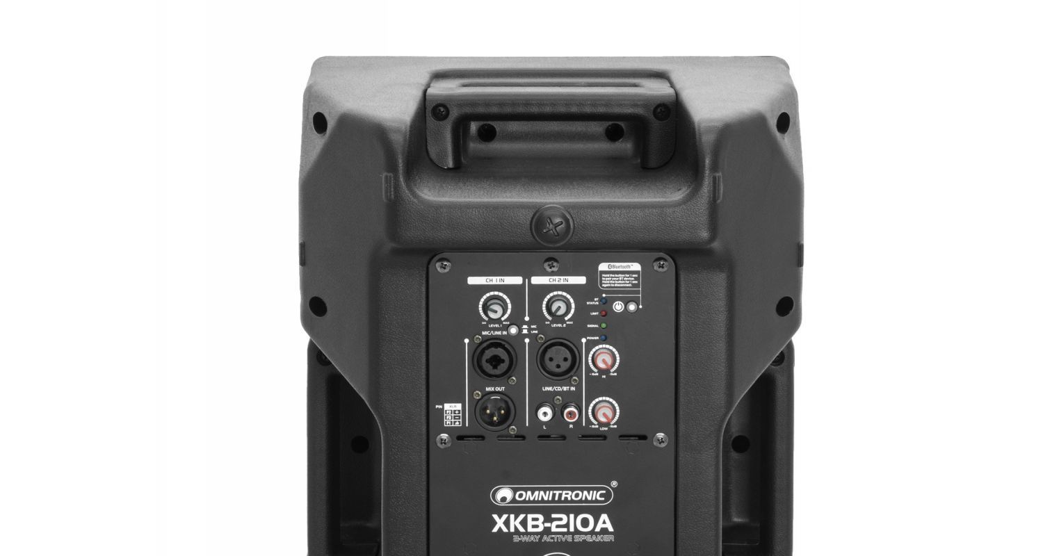 Omnitronic XKB-210A Altavoz Activo con Bluetooth - Imagen 3