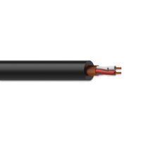 Bobina PROCAB CABLE MICROFONO 2 x 0,23mm NEGRO, Flexible