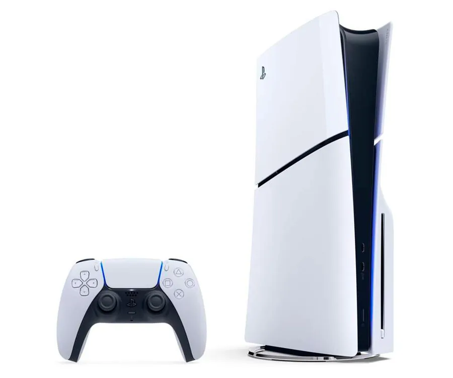 Consola PS5 Slim Chassis D con lector, Incluye Mando Dual Sense y Juego Preinstalado ASTRO's PLAYROOM
