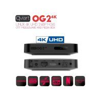 Receptor IPTV Qviart OG2 4K Linux OTT UHD
