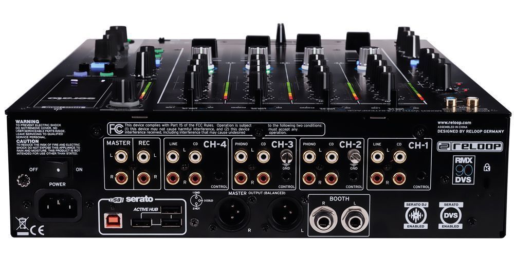 Reloop RMX 90 Mezclador DJ con DVS - Imagen 3