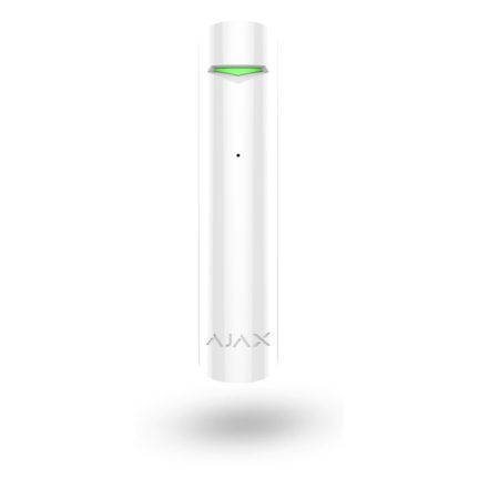 Sensor de rotura de cristales alarma Ajax GlassProtect Blanco