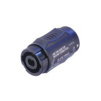 Empalmador-adaptador de cable SpeakON de 4 polos
