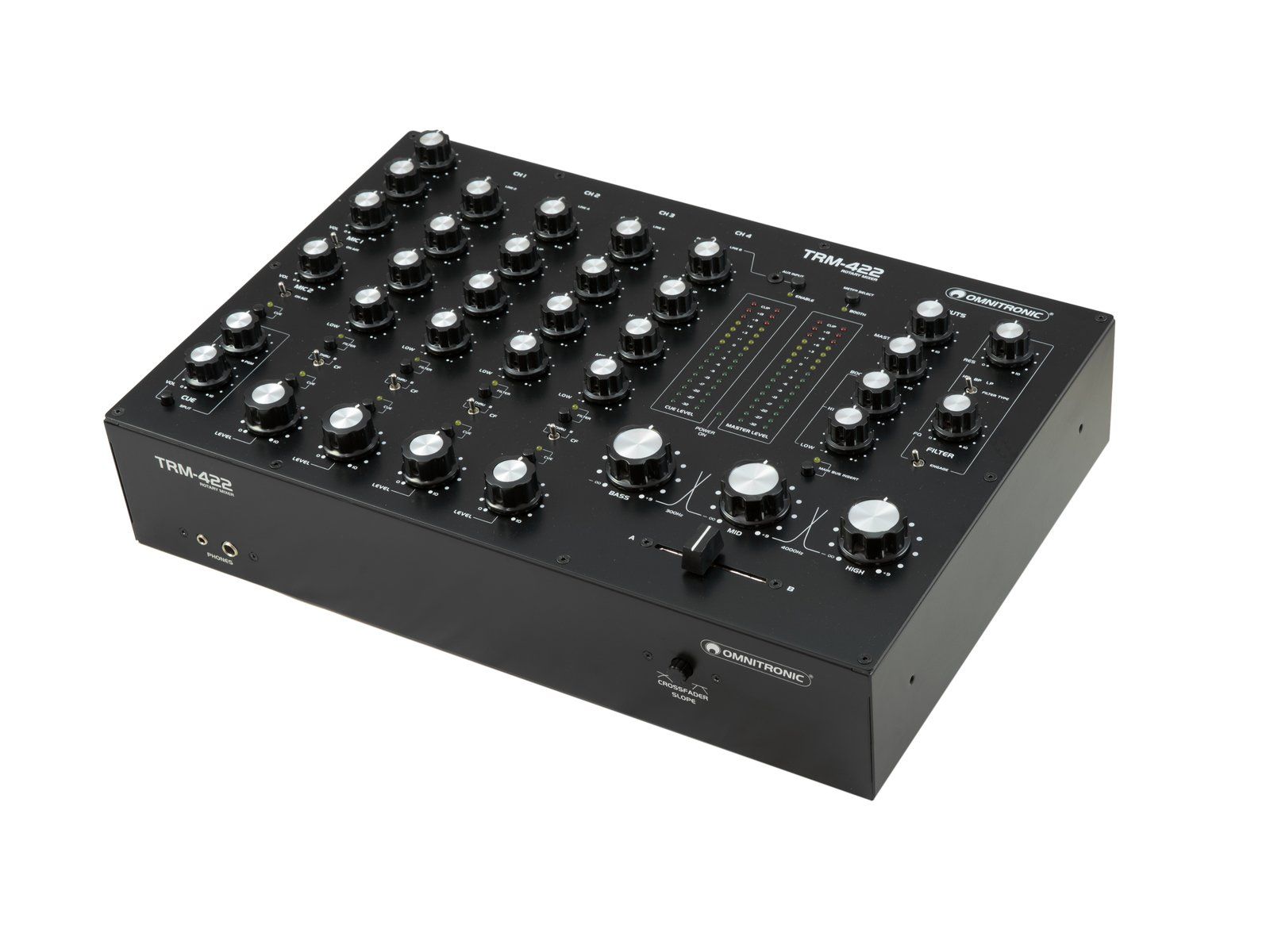 Mesa OMNITRONIC TRM-422 Rotary Mixer - Imagen 2