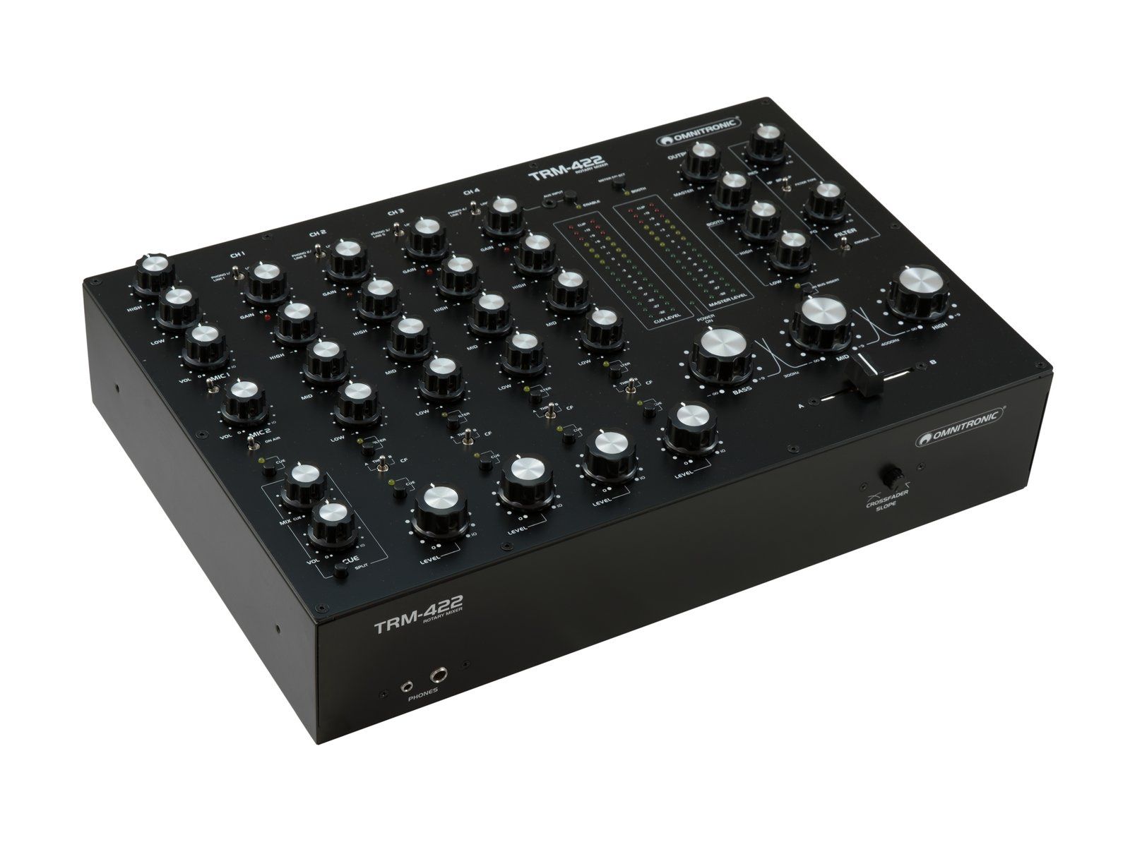 Mesa OMNITRONIC TRM-422 Rotary Mixer - Imagen 3
