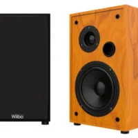 Wiibo String 15 Nogal Altavoces HiFi Estanteria 100w (Pareja)
